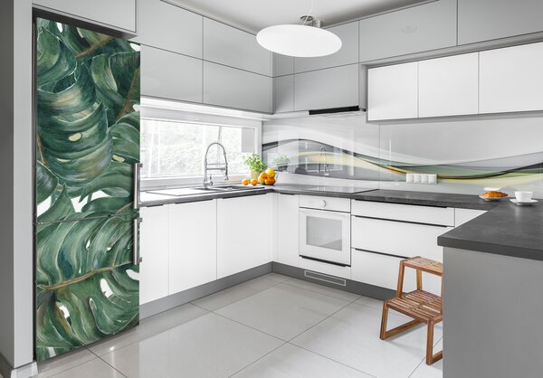 Foto Autocolant pentru piele al frigiderului Monstera