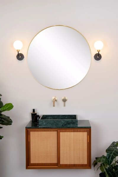 Lampă de perete pentru baie Lucide 30265/01/30 BEREND 1xG9/33W/230V IP44