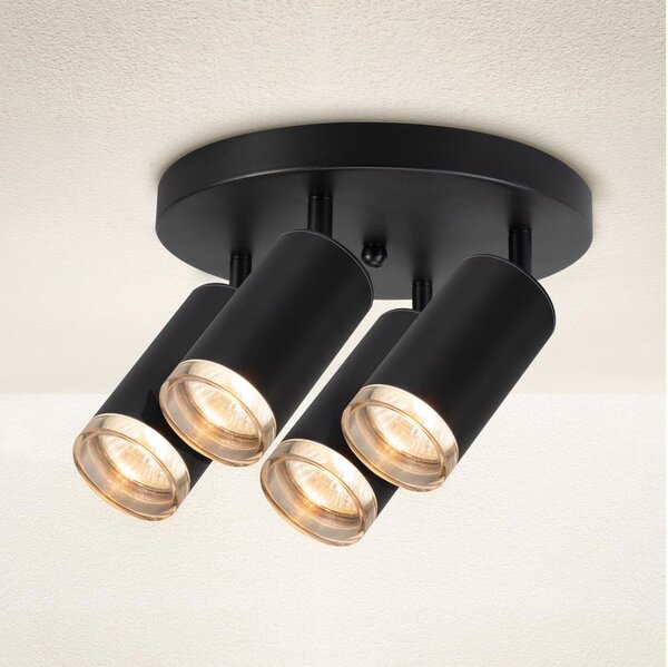 Spot pentru baie Brilagi SELE AQUA 4xGU10/30W/230V IP44 negru