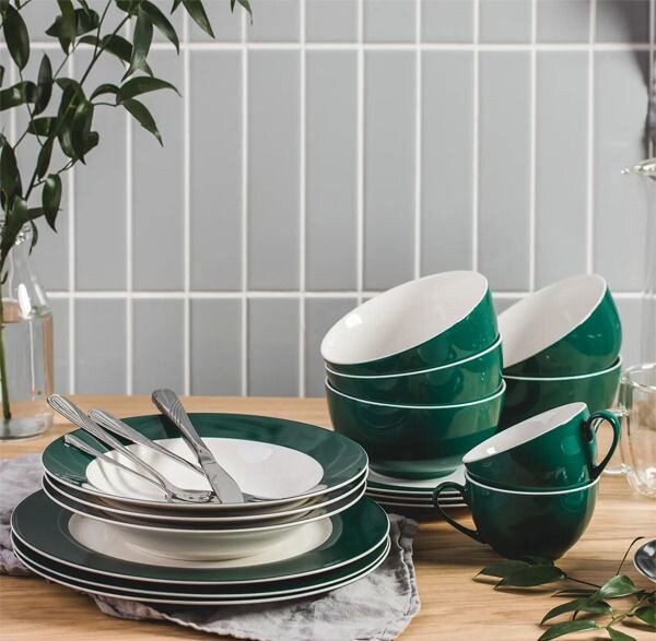 Farfurie adanca 23cm, Aura Green