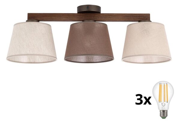 BRILAGI - LED Lustră aplicată LATTE SABIA 3xE27/15W/230V pin/mix