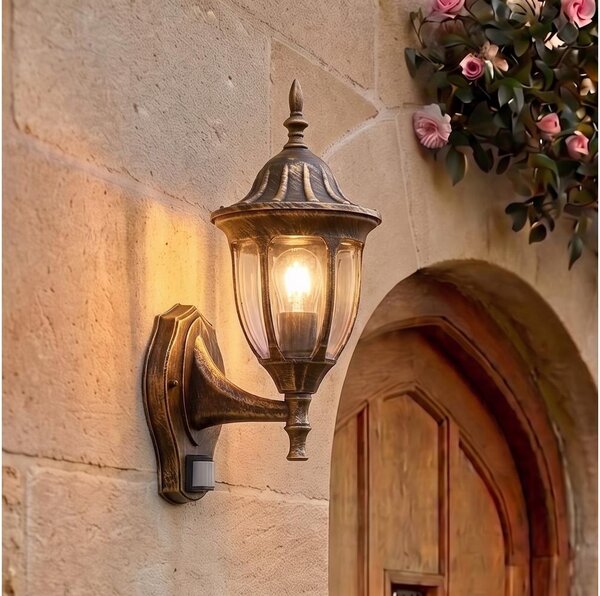 Rabalux 8370 - Corp de iluminat exterior cu senzor MILANO 1xE27/60W/230V IP43