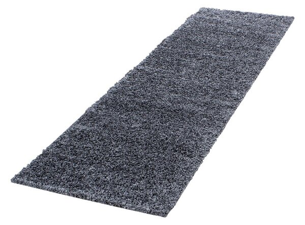 Covor tip traversă gri închis 80x250 cm Life – Ayyildiz Carpets