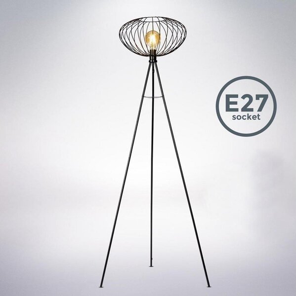 Lampadar RETRO 1xE27/40W/230V B.K. Licht 1470