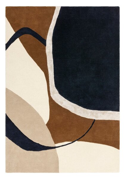 Covor cărămiziu handmade din lână 160x230 cm Matrix – Asiatic Carpets