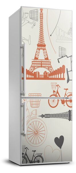 Autocolant pe frigider Simboluri ale Franței