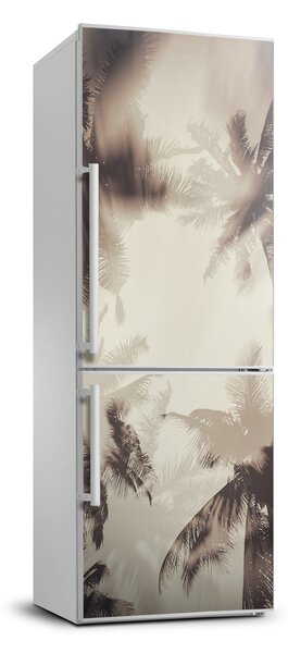 Foto Autocolant pentru piele al frigiderului palmieri