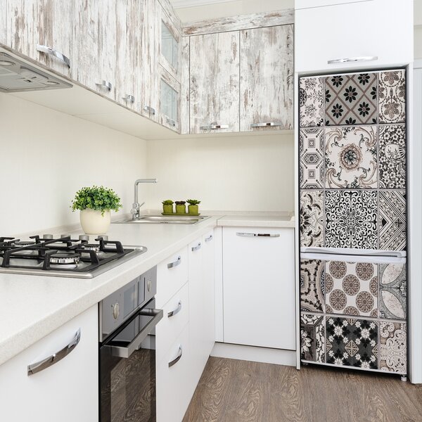 Autocolant pe frigider placi ceramice