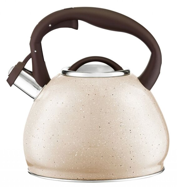Ceainic inox 3L(3.4L), Brown Stone