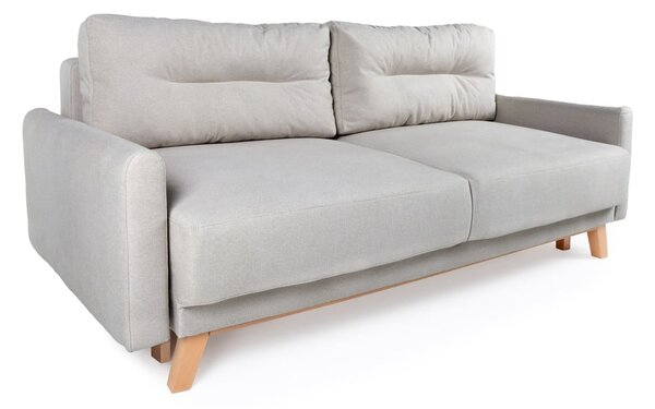 Canapea extensibilă Bonami Selection Pop, gri deschis
