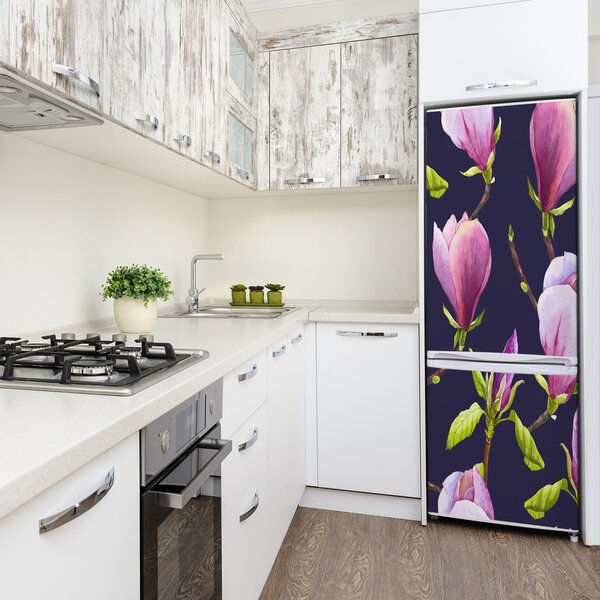 Autocolant pe frigider Magnolie