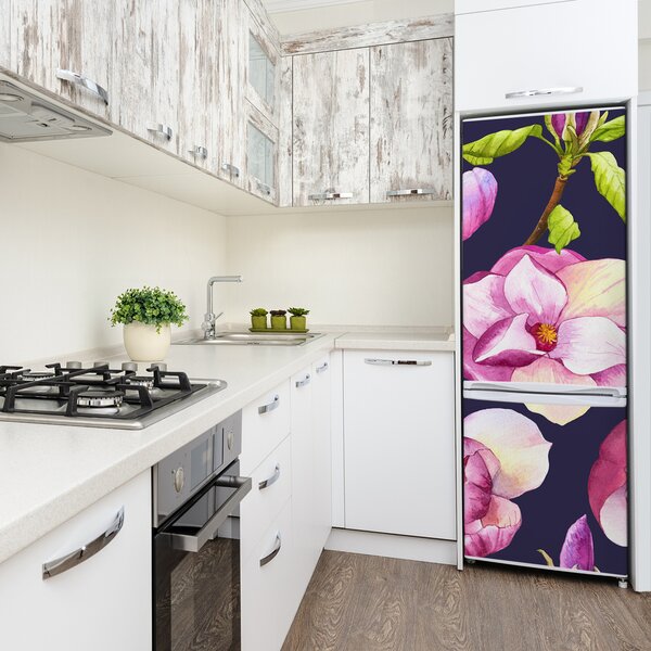 Autocolant pe frigider Magnolie