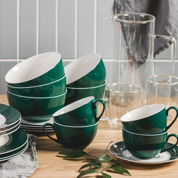 Farfurioara suport ceasca 15.5cm, Aura Green