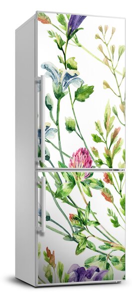 Foto Autocolant pentru piele al frigiderului flori de câmp