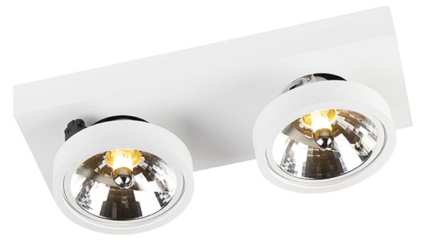 Spotlight modern alb rotativ și înclinabil - Ga 2