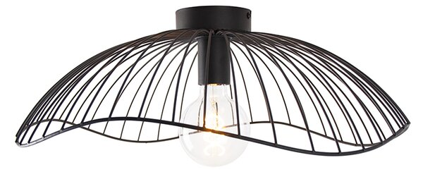 Plafoniera de design neagră 50 cm - Pua