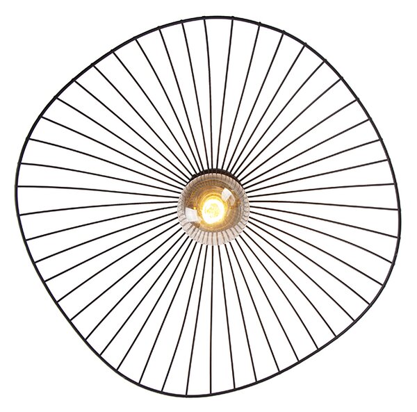 Plafoniera de design neagră 50 cm - Pua