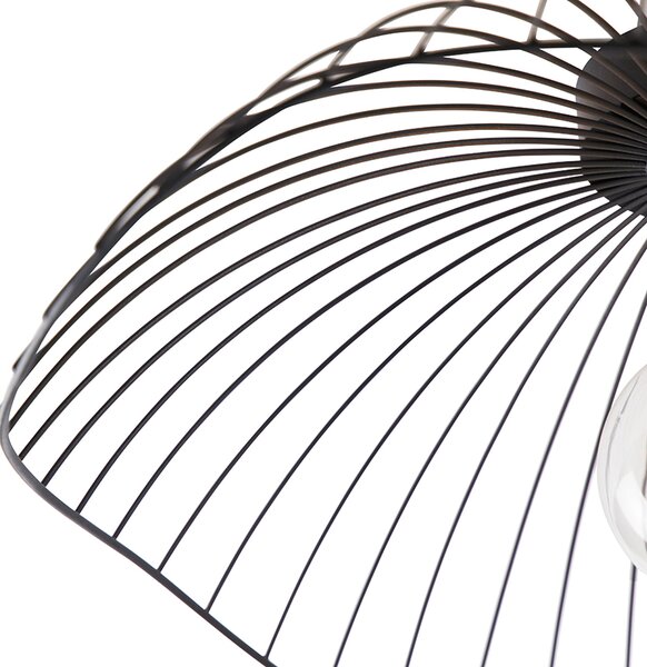 Plafoniera de design neagră 50 cm - Pua