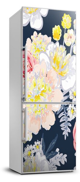 Autocolant pe frigider Buchet de flori