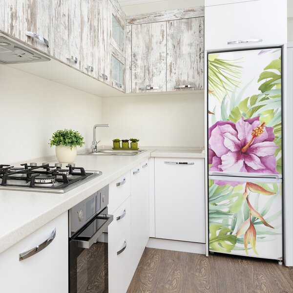 Autocolant pe frigider model Hawaii