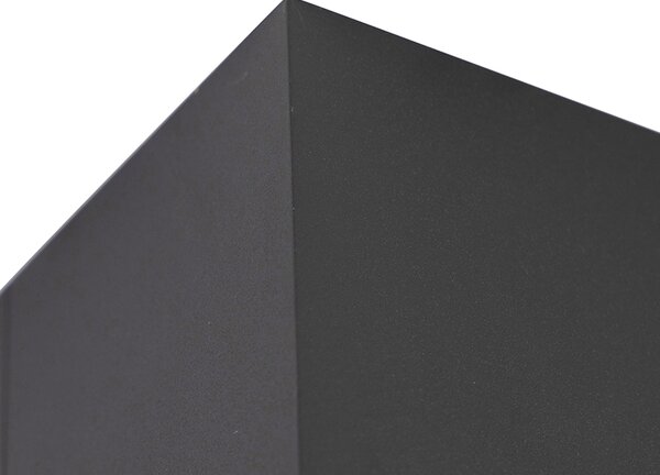 Spotlight de design negru cu 4 lumini - Qubo Honey