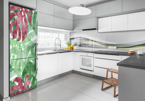 Autocolant pe frigider Monstera