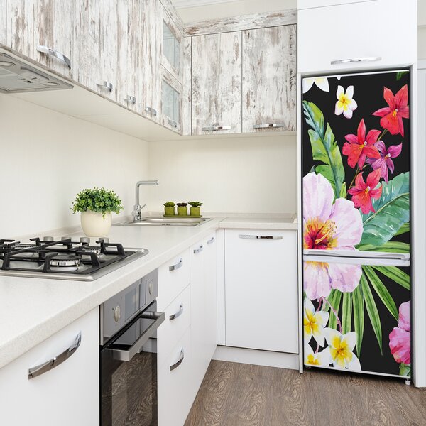 Autocolant pe frigider model Hawaii
