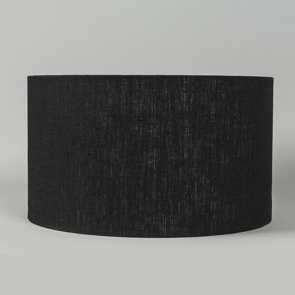 Abajur din material textil negru 35/35/20