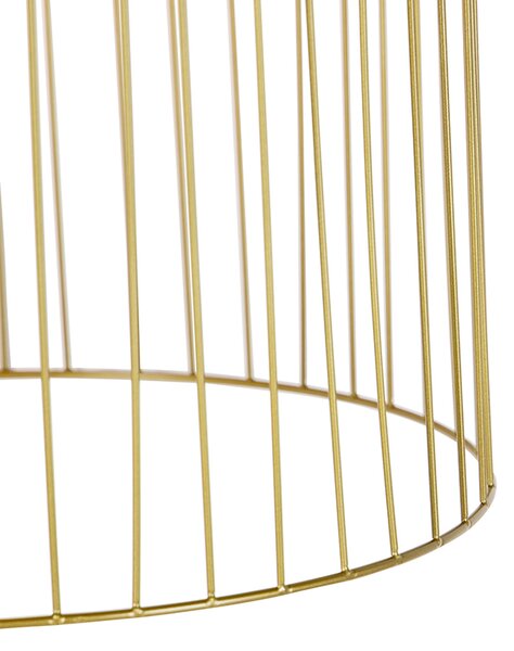 Lampă pendant de design aurie - Wire Knock