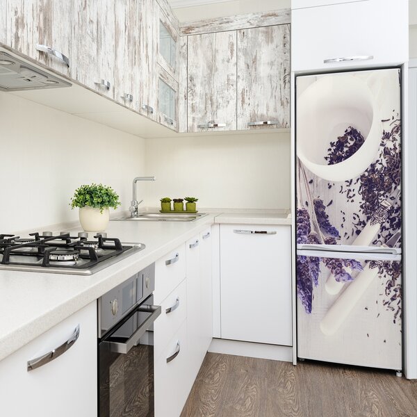 Autocolant pe frigider Lavandă