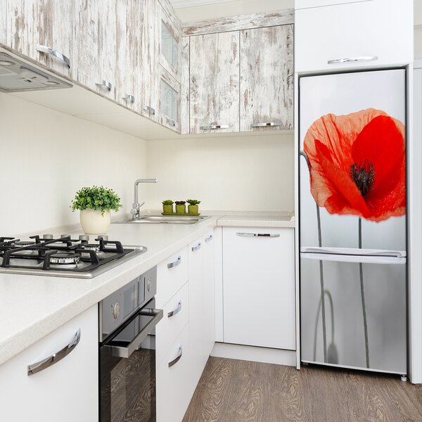 Autocolant pe frigider wildflowers maci