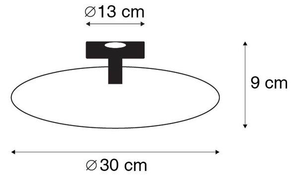 Plafoniera orientala aurie - Konge