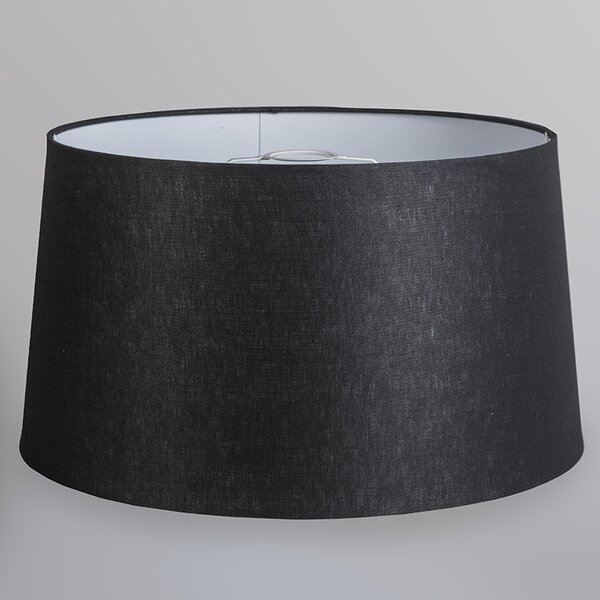 Lampă modernă suspendată din oțel cu abajur 45 cm negru - Cappo 1
