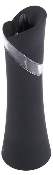 Rasnita electrica pentru piper, mecanism ceramic, acril negru si plastic, Ambition