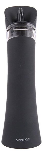 Rasnita electrica pentru piper, mecanism ceramic, acril negru si plastic, Ambition