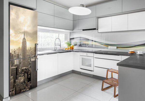 Foto Autocolant pentru piele al frigiderului Manhattan New York City