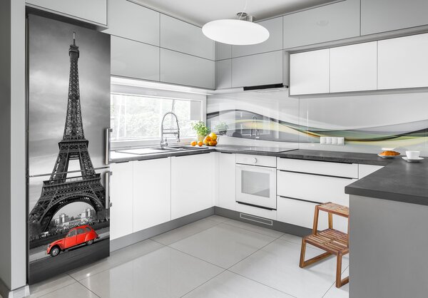 Autocolant pe frigider turnul Eiffel