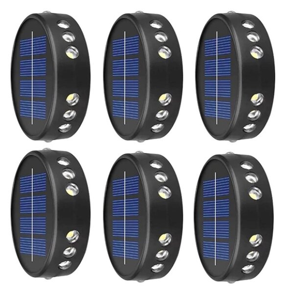 Set 6 lampi solare pentru gradina sau casa