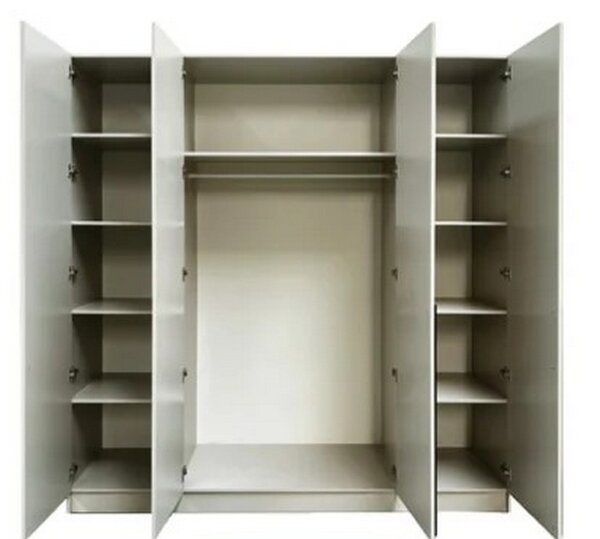 Dressing DENVER DEN1, casmir, PAL, cu 4 usi, 200x59x215 cm