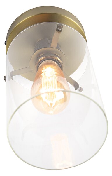 Plafoniera moderna din bronz cu sticla - Dome