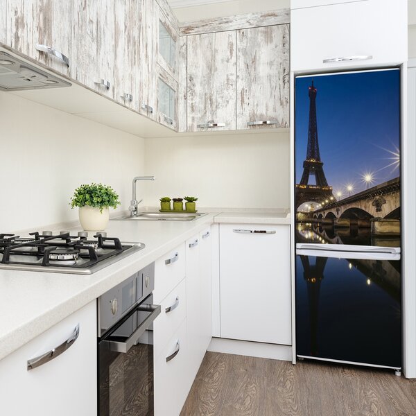 Autocolant pe frigider turnul Eiffel