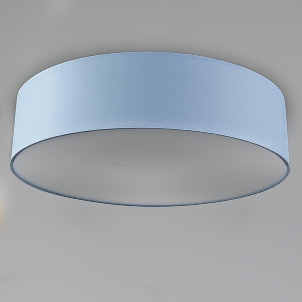 Plafoniera albastră 40 cm cu LED inclus - Drum LED
