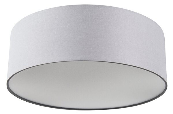 Plafoniera gri 30 cm cu LED inclus - Drum LED