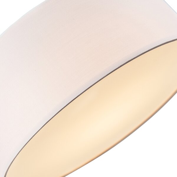 Plafoniera roz 40 cm incl. LED - Drum LED