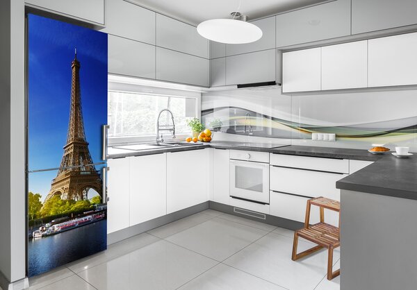 Autocolant frigider acasă turnul Eiffel