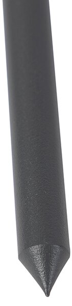 Spot Spike antracit reglabil IP44 - Solo