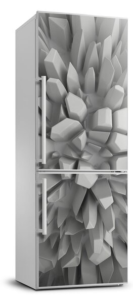 Autocolant pe frigider 3D Abstracție
