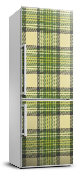Autocolant pe frigider grila verde