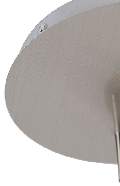 Spotlight modern pentru baie din oțel cu 2 lumini IP44 - Ducha