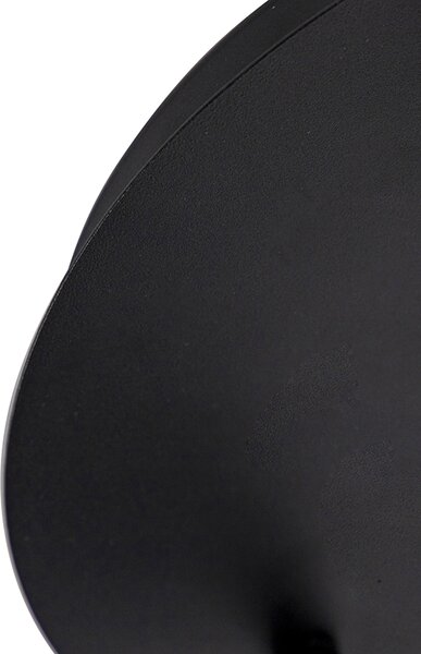 Spotlight modern pentru baie negru cu 3 lumini IP44 - Ducha